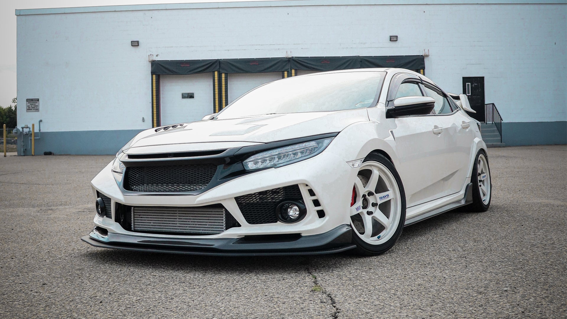 Front Splitter Kit - Honda Civic Type R FK8