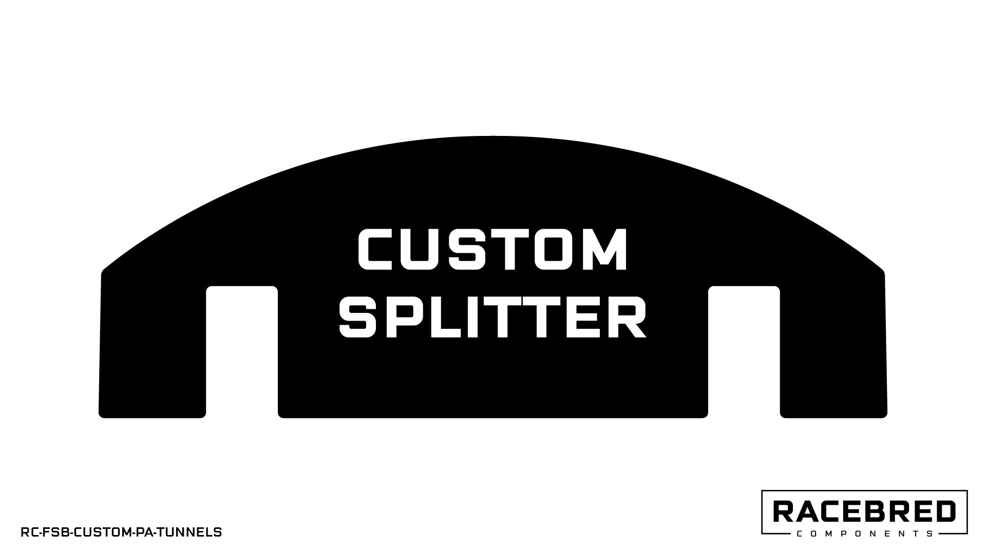 Front Splitter Blades - Custom