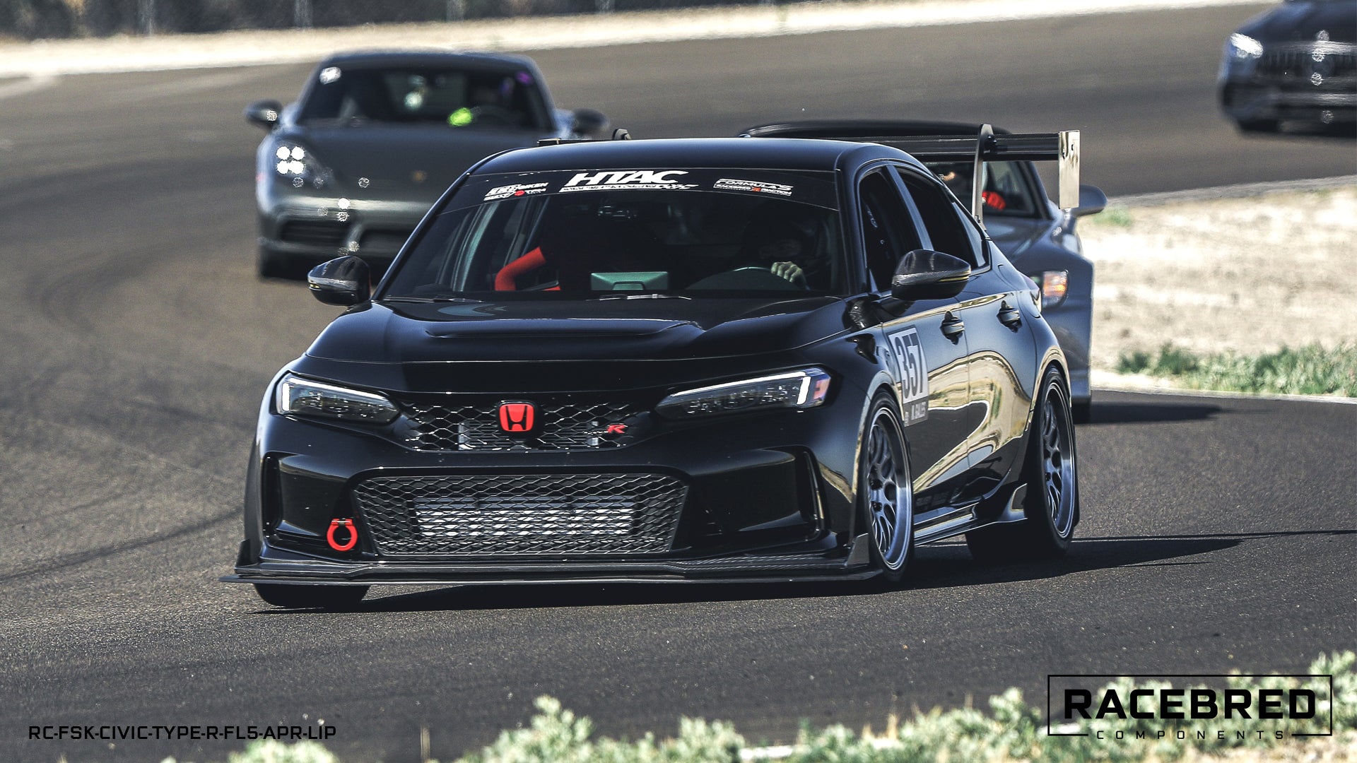 Honda Racing Splitter Front Splitter Kit - Honda Civic Type R FL5 – Racebred Components