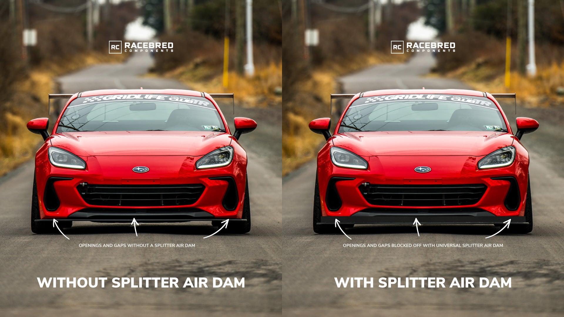 Universal Splitter Air Dam
