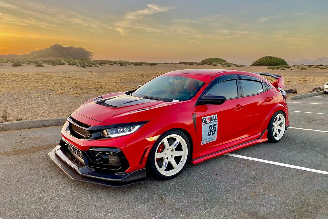 Fkr8 Type R Front Splitter Kit - Honda Civic Type R FK8 – Racebred Components