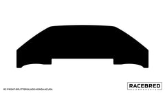 Front Splitter Blades - Honda Civic